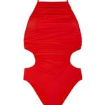 We Wore What Liv Cut-Out One Piece Swim, Poinciana, XS Photo 1