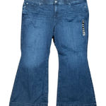 Torrid Bombshell Flare Super Soft Jeans Size 28 Short Dark Wash Denim Photo 0