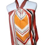 Banana Republic Mixed Print Silky Satin Halter Top Size Small Petite Photo 0