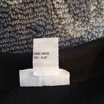 Alfred Dunner Black Collared Sweatshirt Cottage Core Gradma 80s 90s Size L Size L Photo 4