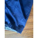 ZARA  Woman 100% Wool Straight-Leg Trousers – Dark Navy/Royal Blue – Size 2 Photo 3