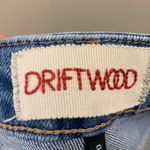 Driftwood Gizelle High Rise Embroidered Dizzy Daisy Distressed Light Wash Jeans Photo 3