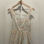 Peter Som  X RTR Blue Floral Belted Dress Size 6 Photo 3