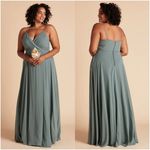 Birdy Grey  Kaia Chiffon Dress In Sea Glass Photo 1