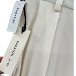 Aritzia  Babaton‎ 1-01 Giselle Boy Trouser Dress Pants White Cream Size 12 Photo 9
