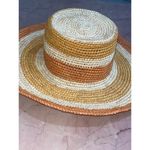 GREENPACHA Canarias Hat in Natural & Yellow Small New Womens Cowboy Western Orange Photo 5