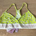 Savage X Fenty Neon Yellow and White Bralette Photo 0