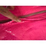 retrofete Kimora Leather Embossed Mini Dress Paradise Pink Womens Size Small Photo 10