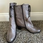 AGL Attilio Giusti Leombruni Leather Ankle Lace Up Boot Sz 8( 39 EU ) NEW Gray Photo 2