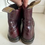 Dr. Martens women’s vegan 1460 cherry red Cambridge boots size 8 Photo 5