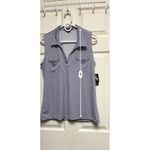 Laura Ashley NWT Blue X-Large XL Blouse Top Shirt Stretch New With Tags 0166 Photo 3