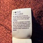 American Eagle Burgundy Striped Sleeve V Neck Cropped Sweater Woman's Small Red Photo 3