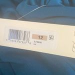 Eliza J  Teal Drape Cross Front Size 12 Long Sleeve Dress. Photo 5