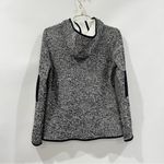 Merrell Transition Sz. Medium Black/White Knit Sherpa Fleece Lined Hooded Jacket Photo 7