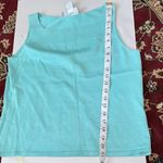 Norton Mcnaughton Norton‎ McNaughton Aqua Tank Top Silk blend size petite medium Lagenlook Photo 5