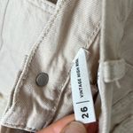 PacSun Cream Vintage High Rise Shorts Photo 9