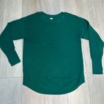 Aerie NWOT offline  green pullover crewneck oversized sweater size small‎ Photo 0