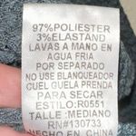 Umgee Teal Waffle Knit Pullover Sweater Top Hi-Low Hem Oversized Fit Size M Photo 4