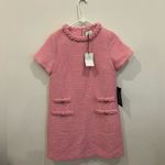 Tuckernuck  Jackie Tweed Mini Dress in Pink Small NWT Photo 5