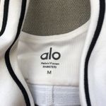 Alo Yoga Airbrush Heart Throb Bra White/Black M Photo 4