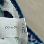 Poupette St. Barth NWT  Isabelle Viscose Satin Short Jumpsuit | Blue Marguerite S Photo 8