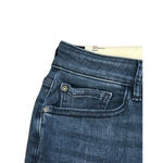 Warp + Weft Skinny Jeans Women's Size 10/30 Dark Blue Slim Fit Tapered Leg Denim Photo 2