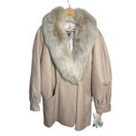 Marvin Richards NWT VTG x Saga Fox Leather Jacket w/Genuine Fox Fur Collar Sz M Photo 3