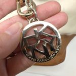 DKNY  Two-Tone‎ Leather Tote Cream Cognac Photo 9