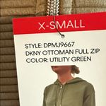 DKNY  Olive Hooded Women's Jacket Photo 4