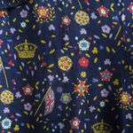 EUC Boden Catriona Jersey Top British Royalty Pattern Size 6 Photo 7