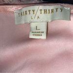 Thirty Thirty Floral Lace Top in Pink L Size L Photo 11