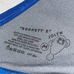 JOLYN Burnett 2 Blue Bikini Swim Top size Medium Photo 6