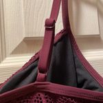 Aqua Green  Plum Perforated One Piece Swimsuit Photo 6