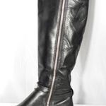 Michael Kors Women's Black Leather Arley Wide Calf Riding Boot 6M Photo 10