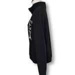 PINK - Victoria's Secret PINK 1/4 zip “love pink” black sweatshirt medium Photo 3