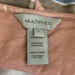 Multiples Women's Floral 3/4 Sleeve Tunic Knit Top L Large New Photo 5