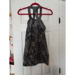 Volume One Animal Print Halter Top Junior Size S Polyester & Spandex Black Photo 2