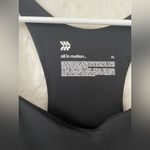 All In Motion NWT  Black Women's Knit Halter Active Woven Dress / Skort; size XL Photo 2