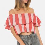 Faithfull the Brand Salerno Off the Shoulder top size 8! Photo 0