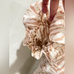 A New Day  One Shoulder Mini A-Line Dress in cream abstract from the brand. 4 Photo 3