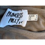 Princess Polly  Olive Crop Bustier Top with Ties Size 4 Photo 4