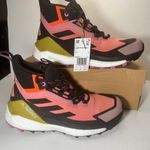 Adidas Terrex Free Hiker Hiking Shoes Women's High-top Red/Black outdoor summer Photo 3