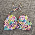 Victoria's Secret The Flirt Ruched Bandeau Bikini Top Getaway Halter 32C Sexy Photo 1