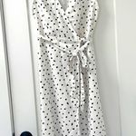 Banana Republic  linen cotton wrap dress size 4P Photo 2