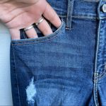 KanCan Women’s Jeans Blue Denim 5 Pocket Distressed Size 27 Photo 5