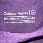Outdoor Voices  Cropped Legging BlackBerry Purple‎ XS EUC Photo 4