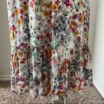 J.Jill Summer Garden Maxi Dress Floral, White Multi, Size M New w/Tag $149 Photo 9