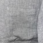 Eileen Fisher lightweight organic linen sparkle shaped blazer in Pearl (gray) Photo 3