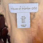 House Of Harlow Tiered Ruffled Bustier Front Lace Up Dress Peach Size S Pink Photo 8