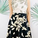 ZARA  LEAF PRINT MINI DRESS Photo 0
